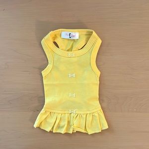Yellow Dog Dress